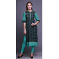 thumbnail image 2 of Bimba Kurta Tunique Ethnique Imprimée pour Femmes, Tenue d'Été Droite, 2 of 6