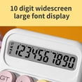 thumbnail image 4 of HOARBOEG Cute Calculator Small Portable Scientific Calculator For Students 10 Digits Mini Body Plastic Keys Non-slip Bottom Pad Clear Keys Clearance Sale, 4 of 8