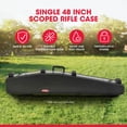 thumbnail image 2 of SKB Cases 2SKB-4900 Hard Plastic Exterior ATA Single 48 Inch Scoped Rifle Case, 2 of 7