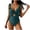 Multicolour, variant on Tauxra Women's High Cut One Piece Swimsuit Tummy Control Swimwear for Women with Removable Pads Loose Drawstring Solid Color Swimsuit, High Leg Bathing Suit with Soft Straps and No Underw