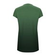 thumbnail image 5 of LOVZFMLL Robes d'Été pour Femmes T-Shirt Décontracté Ample Robe Droite Col en V Manches Courtes Basique Tenues Quotidiennes Vert B L, 5 of 5