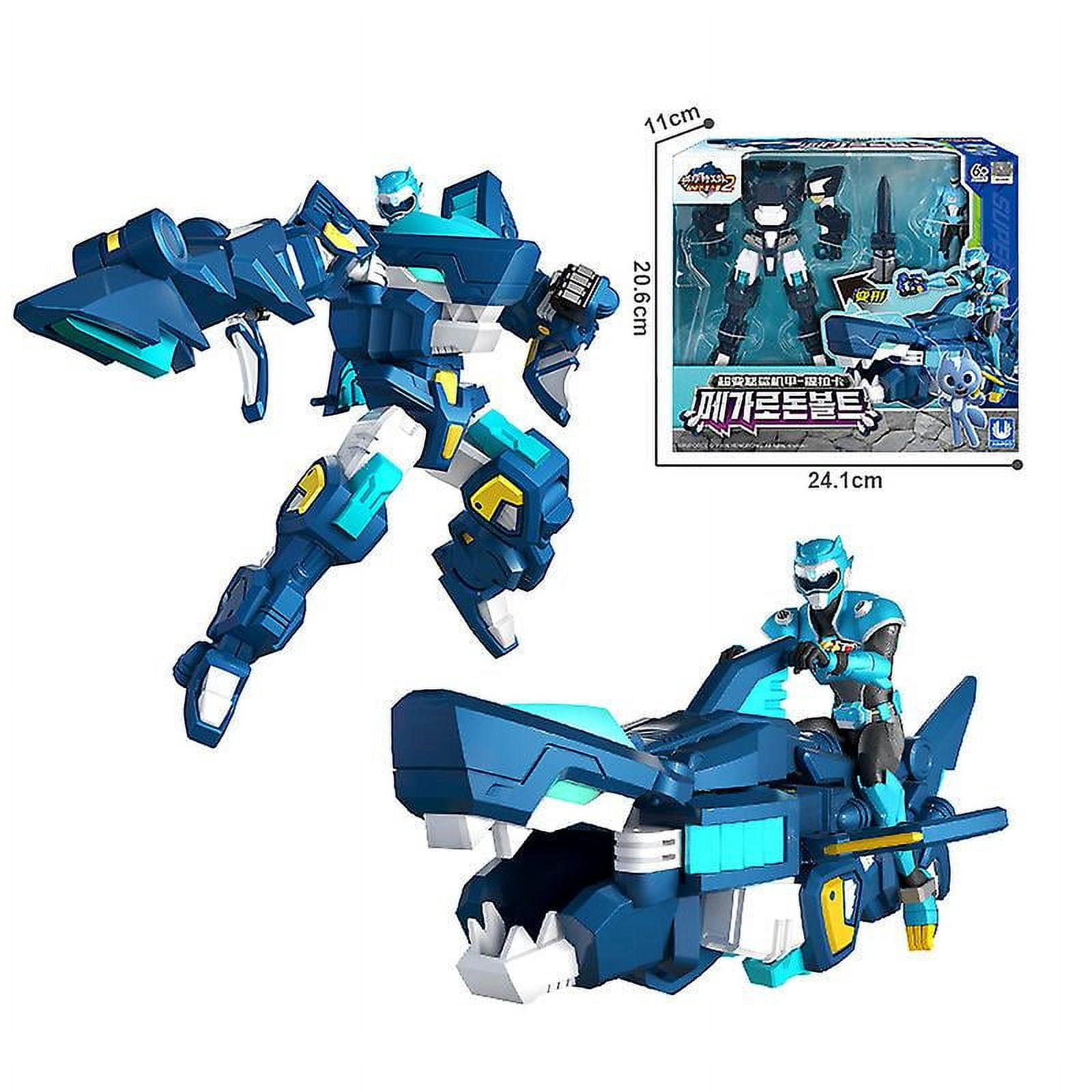 Mini Force Super Dino Power Transformation Robot Volt Sammy Lucy Max Toys Action Figures
