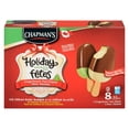 thumbnail image 1 of Chapman's Holiday Moments Gingerbread & Mint Ice Cream Bars in a Box, 8 x 55mL, 1 of 10