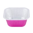 thumbnail image 1 of Agiferg Foil Cupcake Cups Square Lid Cupcake Cups, Mini Cupcake Cups Kitchen Baking Cups 100 PCS, 1 of 2