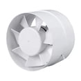 thumbnail image 5 of 4/6 Inch Inline Duct Fan Air Ventilator Metal Pipe Ventilation Exhaust Mini Extractor Bathroom Toilet Wall Fans ,High Power, 5 of 5