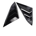 thumbnail image 1 of Side Vent Window Louvers Car Rear Quarter Spoiler Panel Fit For Honda Civic Seden Only 2016 To 2020 ABS Sun Shade, 1 of 7