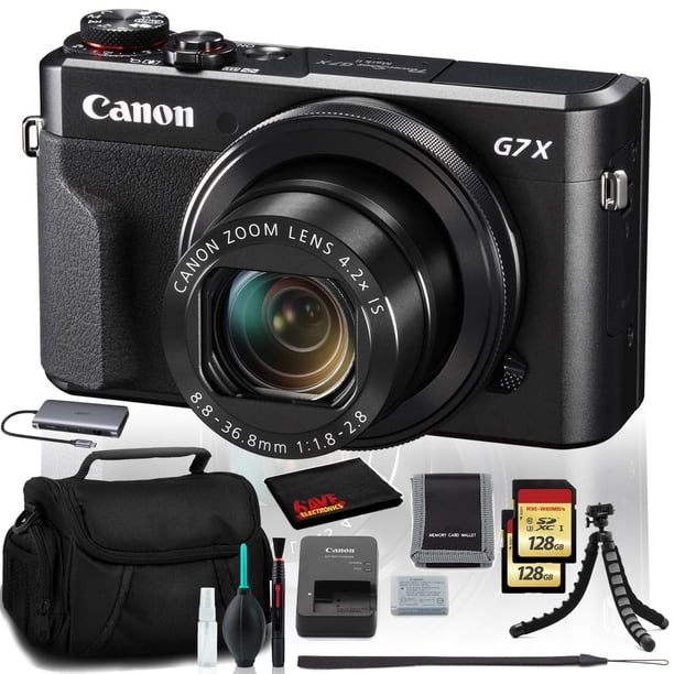 Canon PowerShot G7 X Mark II Digital Camera, 20.1MP, Full HD Video