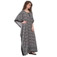 thumbnail image 2 of Caftans Longs pour Femmes Grande Taille Robe Caftan Robe de Soirée Fête Été Plage Robe d'Été Manches Kimono Longues Robes Décontractées en Ligne, 2 of 4