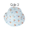 thumbnail image 3 of FlapJackKids - Patterned Sun Hat - Sailboat/Sub -XS (0-6M), 3 of 5