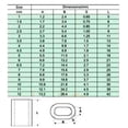 thumbnail image 3 of DYNWAVECA 10 Pieces Aluminum Cable Sleeves Single Hole Ferrules Crimping Loop Oval Wire Rope 3mm to 10mm - 8mm, 3 of 7