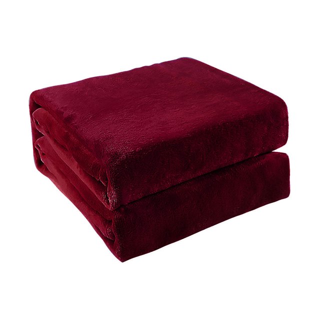 Unique Bargains Couverture Jetée en Molleton Microplush Douce pour Lit Simple/double/grand Lit