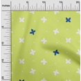 thumbnail image 2 of oneOone Rayon Lime Fabric Floral & Sewing Material Print Fabric By The Yard 56 Inch Wide, 2 of 5
