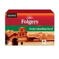 thumbnail image 1 of Folgers Lively Colombian Decaf Medium Roast K-Cup Coffee Pods, 12 Pods, 1 of 7