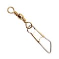thumbnail image 1 of Eagle Claw Brass snap swivel 6 pack sz7, 1 of 1