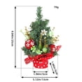 thumbnail image 3 of Tunhigl Décorations de Noël Aiguilles de Pins et Fruits Rouges Décorations de Sapin de Noël Mini Décoration de Sapin de Noël Mise en Scène Cadeaux de Noël, 3 of 3