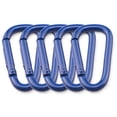 thumbnail image 1 of 5 Pcs Mousquetons en Forme d'Anneau en Alliage d'Aluminium pour Extérieur, 1 of 7