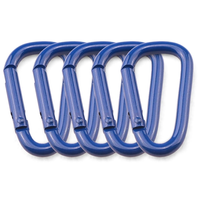 5 Pcs Mousquetons en Forme d'Anneau en Alliage d'Aluminium pour Extérieur