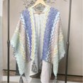 thumbnail image 1 of LOVZFMLL Cardigans Cardigan pour Femmes Mode Femmes Hiver Bouton Uni Capes Tricotées Manteau, 1 of 3