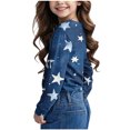 thumbnail image 3 of Posijego T-Shirts Graphiques à Manches Longues pour Tout-Petits Garçons Filles, Mignons, Col Ras du Cou, T-Shirts Basiques, Hauts, Chandail de Printemps pour Enfants, 3 of 6