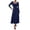 Blue, variant on cfhntfmh Maxi Dresses for Women Fall 2024 Elegant Long Sleeve Square Neck Tunic Dress Flowy Party Cocktail Dress