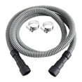 thumbnail image 3 of jifeng Dishwasher Drain Hose Universal Replacement Drain Extension Hose with Clamps Versatile Discharge Waste Pipe PP Material Suitable for Compact Kitchens Home Use 300cm/118.11inch, 3 of 9