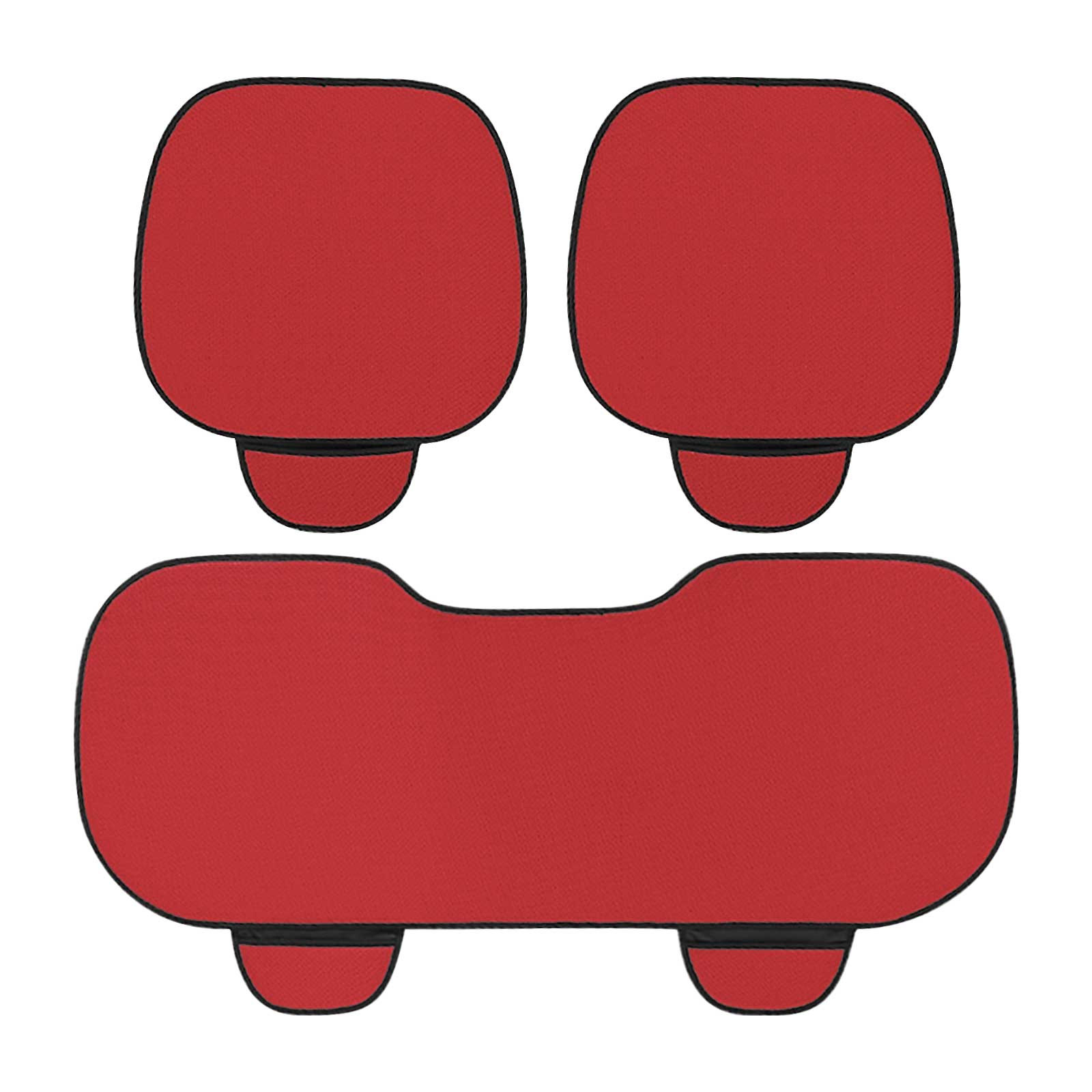 G Car Seat Cushion Ice Silk 3 Piece Set Backless Cool Summer Car Seat Cover Universal Fit For Most Vehicles Lightweight And Breathable Mat For Driving Comfort 568G Weight