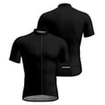 thumbnail image 2 of Ketyyh-chn99 Chemises en Lin pour Hommes 2024 Chemise de Base Unie T-Shirt à Poche Coupe Régulière à Manches Courtes Col Ras du Cou pour Homme Noir,P, 2 of 5