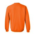 thumbnail image 2 of Gildan Chandail Molletonné à Col Ras du Cou pour Hommes, m, Orange Sécurité, 2 of 2