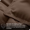 thumbnail image 4 of Bare Home Goose Down Alternative Comforter Set - 3 Piece Set - Full/Double, Cocoa, 4 of 7