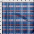 thumbnail image 2 of oneOone Polyester Lycra Fabric Madras Check Print Fabric BTY 56 Inch Wide, 2 of 3