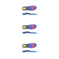 thumbnail image 4 of Wweixi Insoles Answer To Foot Pain And Discomfort Multifunctional Breathable blue L 3Set, 4 of 6
