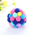 thumbnail image 2 of XZNGL Cat Toy Interactive Interactive Pet Cat Toy Colorful Handmade Bells Bouncy Ball Built-In Catnip Interactive Toy, 2 of 2