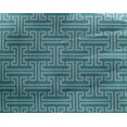 thumbnail image 4 of oneOone Georgette Viscose Fabric Greek Key Geometric Fabric Prints By Yard 42 Inches Wide, 4 of 4