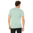 thumbnail image 2 of Bella Canvas Mens CVC Jersey Tee, XS, Heather Prism Mint, 2 of 3