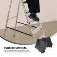 thumbnail image 3 of LOLIPPYY Frame Ladder Feet Round Wear Resistant Black 2Pack Home Use, 3 of 8
