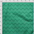 thumbnail image 4 of oneOone Velvet Sea Green Fabric Geometric Craft Projects Decor Fabric Printed By The Yard 58 Inch Wide, 4 of 5