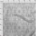 thumbnail image 3 of oneOone Cotton Cambric White Fabric Moire Craft Projects Decor Fabric Printed By The Yard 56 Inch Wide-R4, 3 of 4