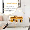 thumbnail image 3 of OUTON Bright Floor Lamp-4 Color Temperature Torchiere Standing Light for Living Room, Bedroom Gray, 3 of 8