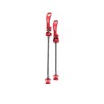 thumbnail image 2 of Moyeu de Roulement Format Compact Sans Bavures Réduire la Friction Fournitures de Cyclisme Installation Pratique Moyeux en Métal Alliage d'Aluminium Arbre de Roue 36H/rouge/arbre, 2 of 9