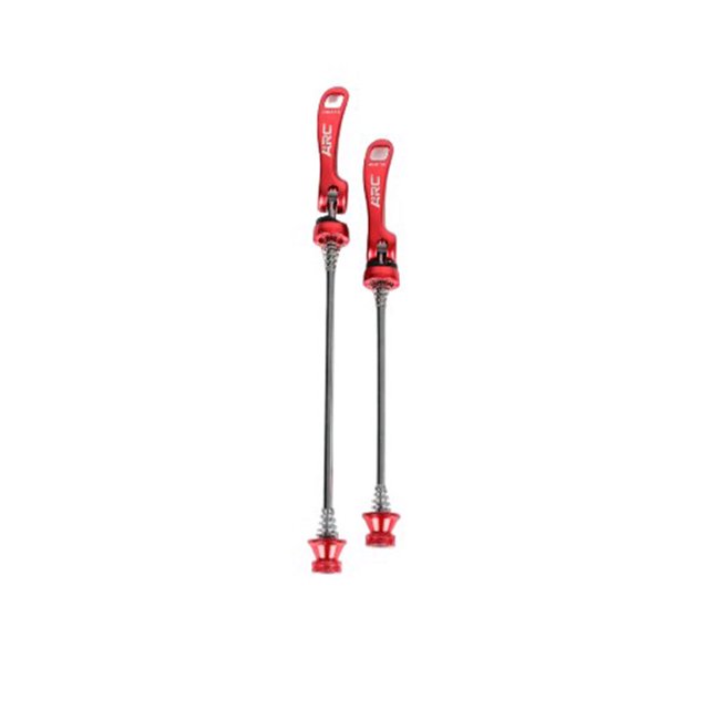 Wweixi Moyeu de Roulement Format Compact Sans Bavures Réduire la Friction Fournitures de Cyclisme Installation Pratique Moyeux en Métal Alliage d'Aluminium Arbre de Roue 36H/rouge/arbre