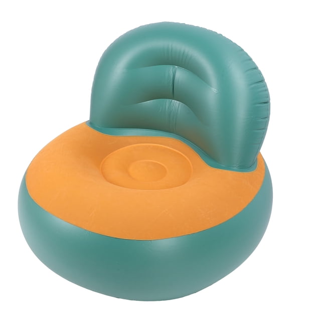Ergonomic Design Inflatable Chair, Premium Materials Lightweight Portable Suitable for Living Room Bedroom Balcony Garden