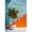 by-10, variant on Italian Lemon Orange Olive Tree Retro Mediterranean Greece Landscape Poster Canvas Painting Wall Art Pictures Home Decoration, 50*70cm, unframed.,by-4