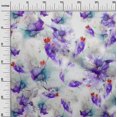 thumbnail image 2 of oneOone Polyester Lycra Fabric Flower Watercolor Print Fabric BTY 56 Inches Wide, 2 of 4