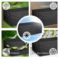 thumbnail image 2 of Housse de Protection Imperméable pour Meubles de Patio Extérieur Canapé Table à Manger, Housse Imperméable pour Table Extérieure, Housse pour Meubles d'Extérieur, 2 of 8