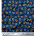 thumbnail image 1 of Soimoi Modal Satin Fabric Coral Ocean Decor Fabric Printed Yard 42 Inch Wide, 1 of 2