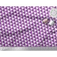 thumbnail image 2 of Soimoi Poly Georgette Fabric Geometric Block Decor Fabric Printed Yard 52 Inch Wide, 2 of 3