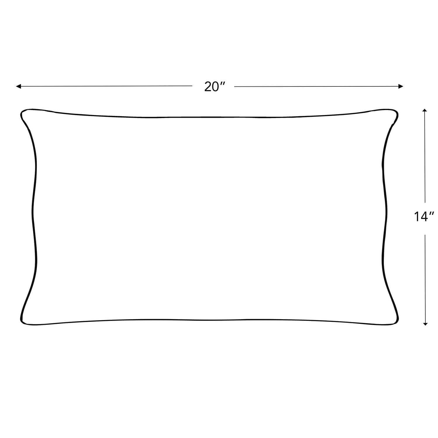 Coussin décoratif Boutique Mainstays, « XOXO », 14 x 20 po, blanc