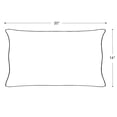 thumbnail image 4 of hometrends Black Stripe Decorative Pillow, 4 of 4