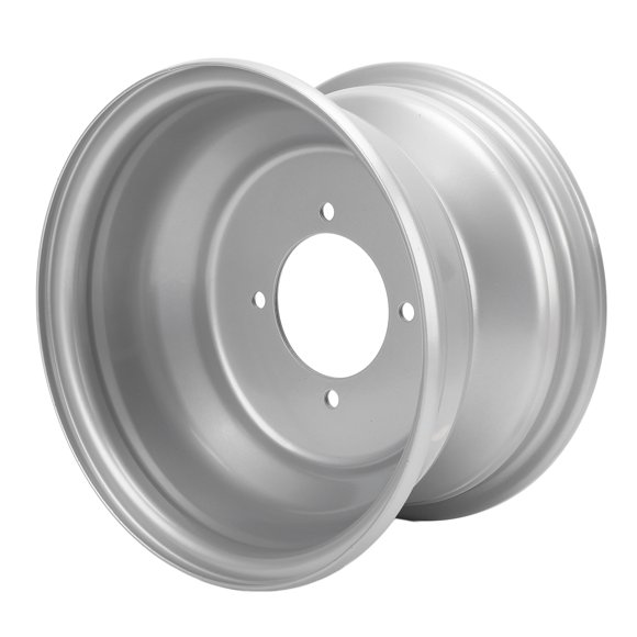 Moyeu de Roue d'ATV à 4 Goujons de 8 Pouces, Moyeu de Roue de Remplacement en Alliage d'Aluminium à 4 Trous d'Écrou pour Quad, Kart, Chariot avec Conception Durable à Haute Résistance, Facile