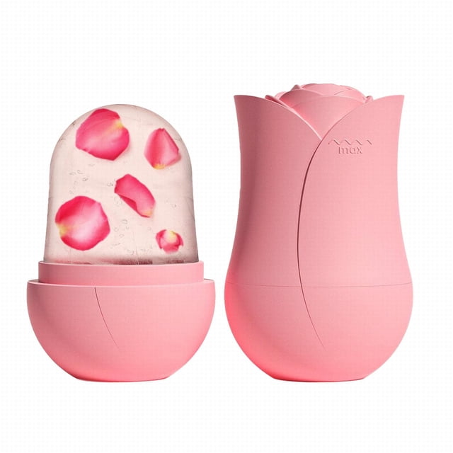 Rose Face Ice Lattice Produits de Beauté Capsule de Massage Visage Glace